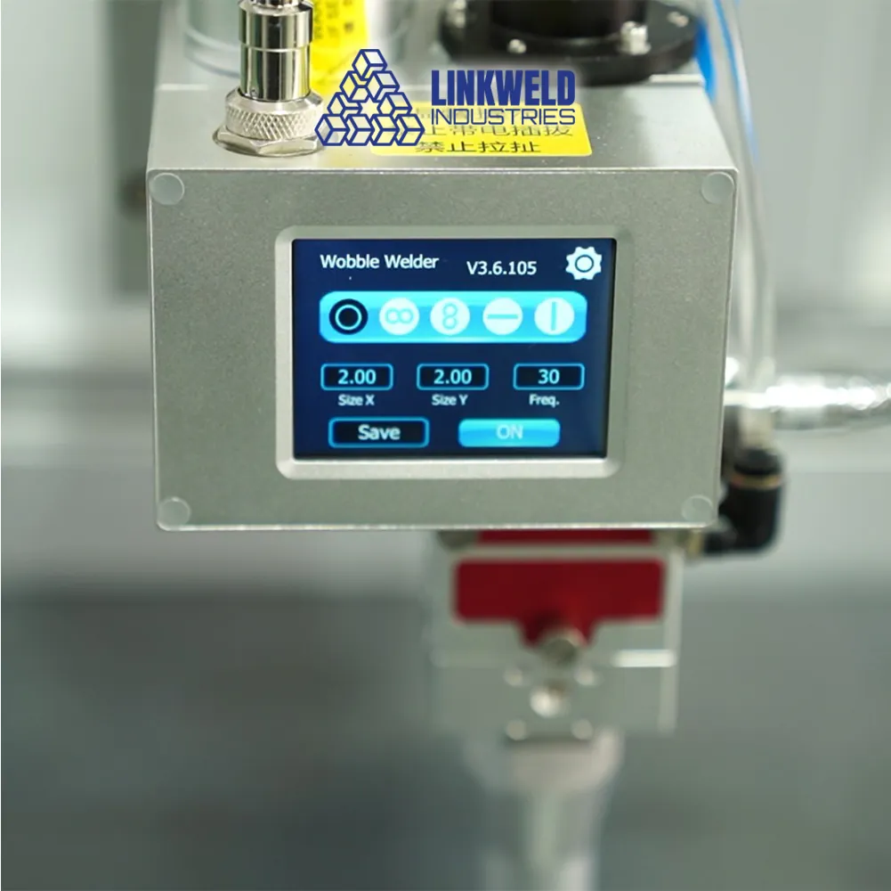 เครื่องเชื่อมไฟเบอร์เลเซอร์ / เครื่องเชื่อมเลเซอร์ Linkweld Industries รุ่น 3 แกน - Image 3