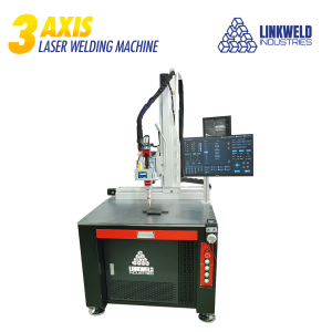 เครื่องเชื่อมไฟเบอร์เลเซอร์ / เครื่องเชื่อมเลเซอร์ Linkweld Industries รุ่น 3 แกน