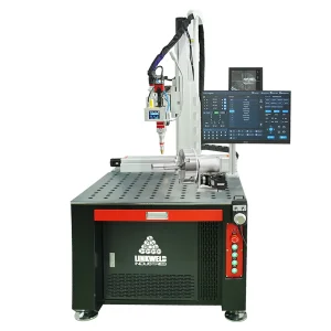 เครื่องเชื่อมไฟเบอร์เลเซอร์ 4 แกน