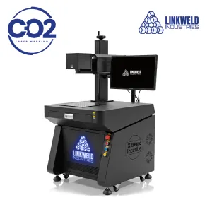 เครื่องไฟเบอร์เลเซอร์มาร์คกิ้ง / เครื่องเลเซอร์มาร์คกิ้ง Linkweld Industries รุ่น CO2 Laser 40W