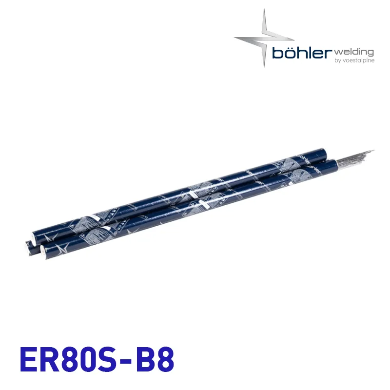 ลวดเชื่อม TIG BOHLER CM 9-IG ER80S-B8 ขนาด 2.4 มม.
