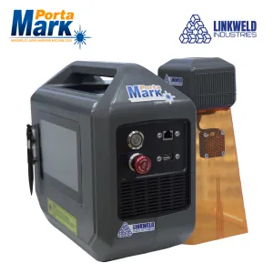เครื่องไฟเบอร์เลเซอร์มาร์คกิ้ง / เครื่องเลเซอร์มาร์คกิ้ง Linkweld Industries รุ่น 20W แบบถือ