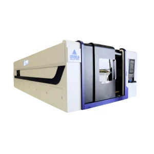 เครื่องตัดไฟเบอร์เลเซอร์ รุ่นตู้ปิด
