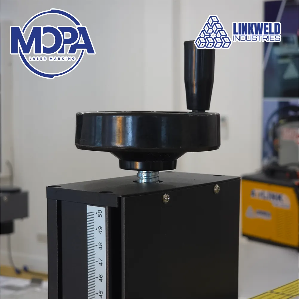 เครื่องไฟเบอร์เลเซอร์มาร์คกิ้ง / เครื่องเลเซอร์มาร์คกิ้ง Linkweld Industries รุ่น MOPA Laser 60W - Image 5