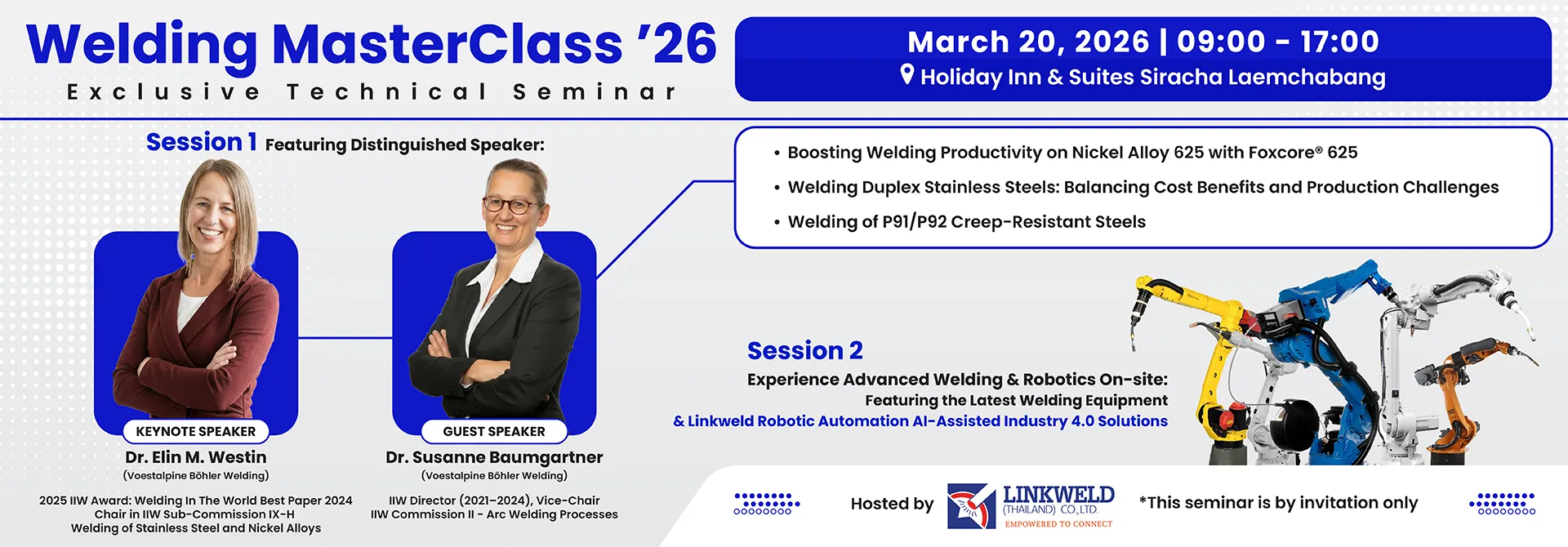 Linkweld MasterClass 2026