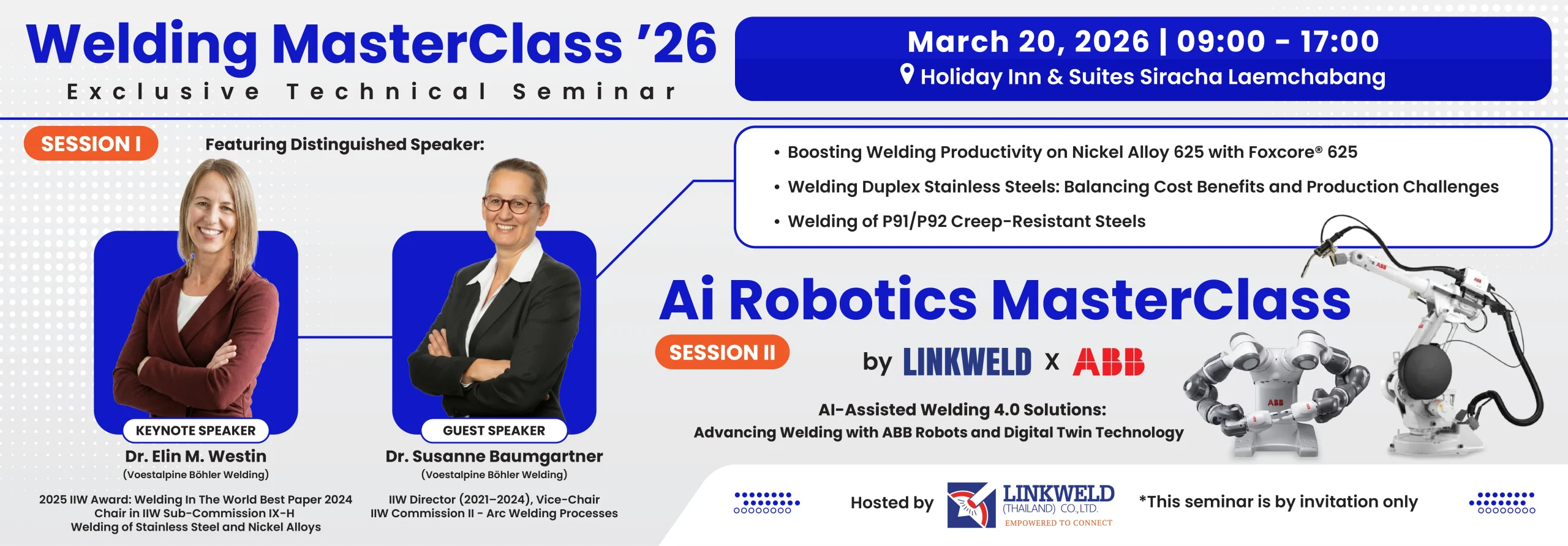 Linkweld MasterClass 2026