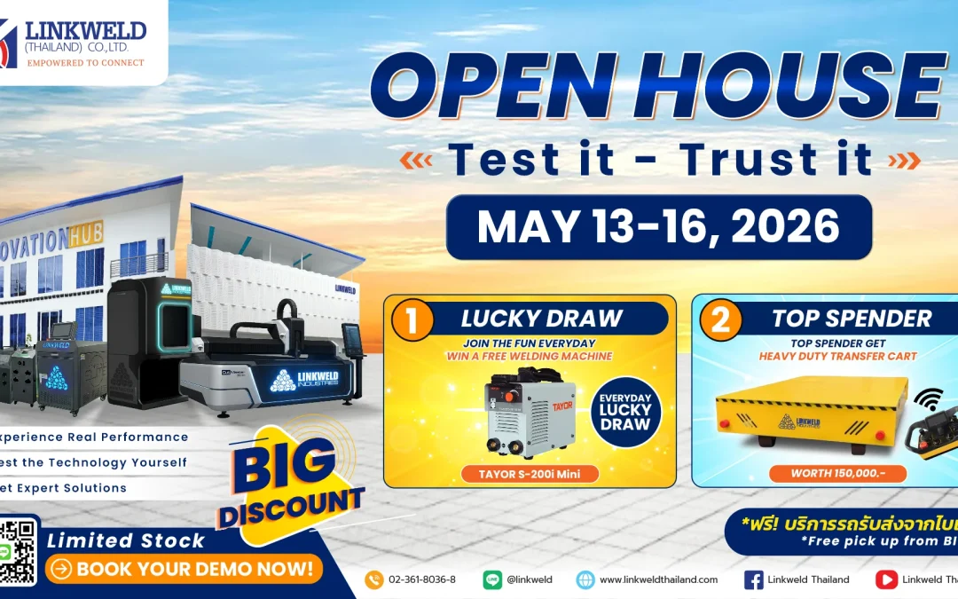 Linkweld Open House 2026 Test it – Trus it