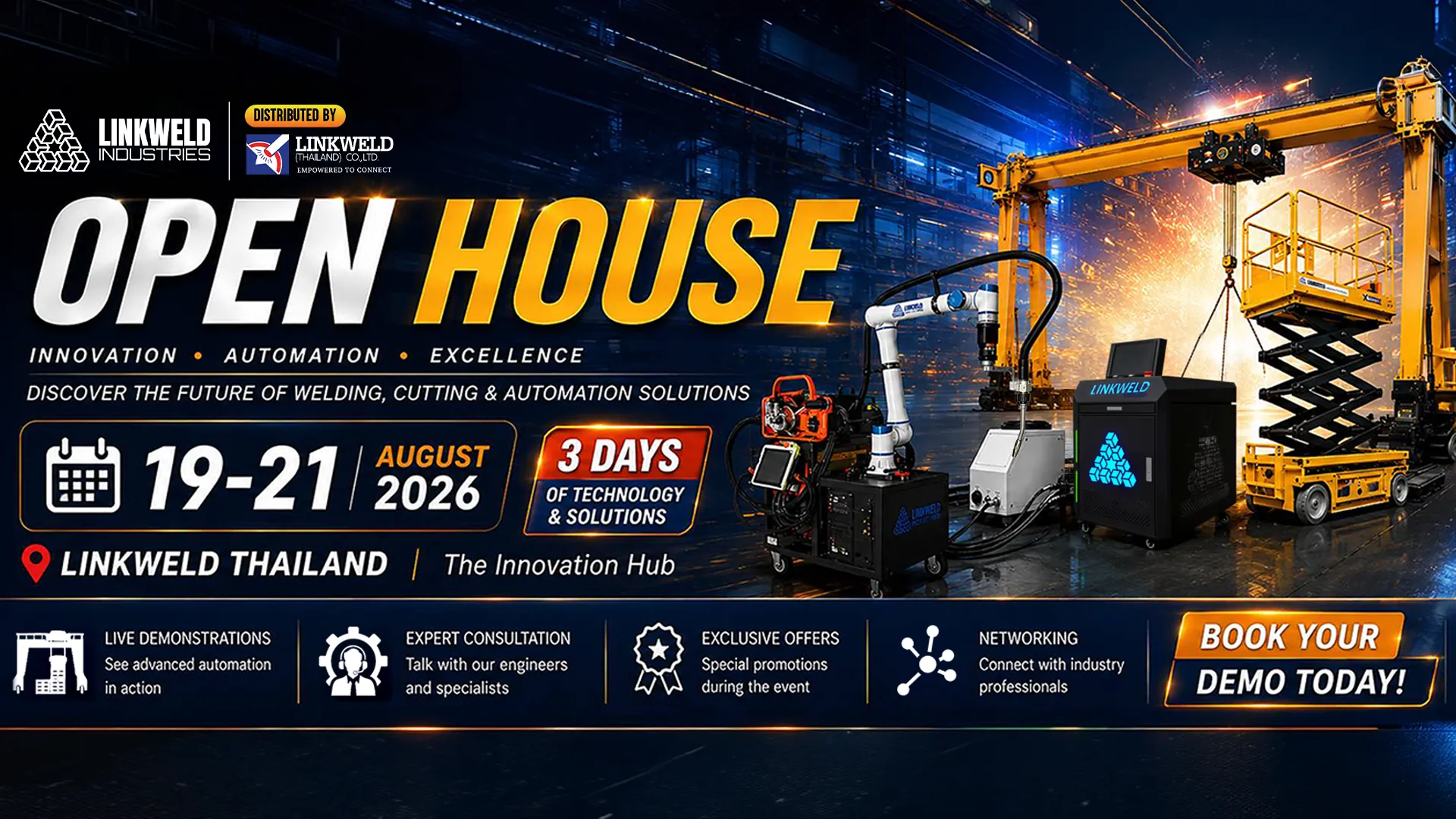 Linkweld Open House August 2026